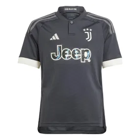 adidas Juventus Turin 23/24 Kids Ausweichtrikot Trikot Kinder Carbon / Cream White im Online Shop von kaufen